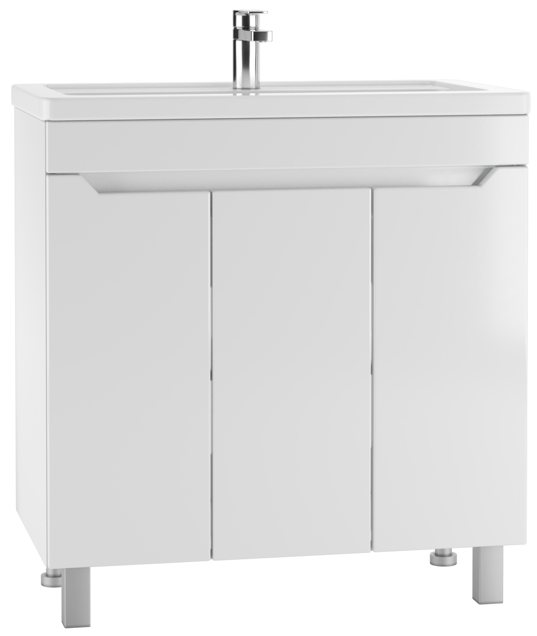 Тумба Айсберг Мечта 80, белая 