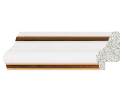 белый с золотом