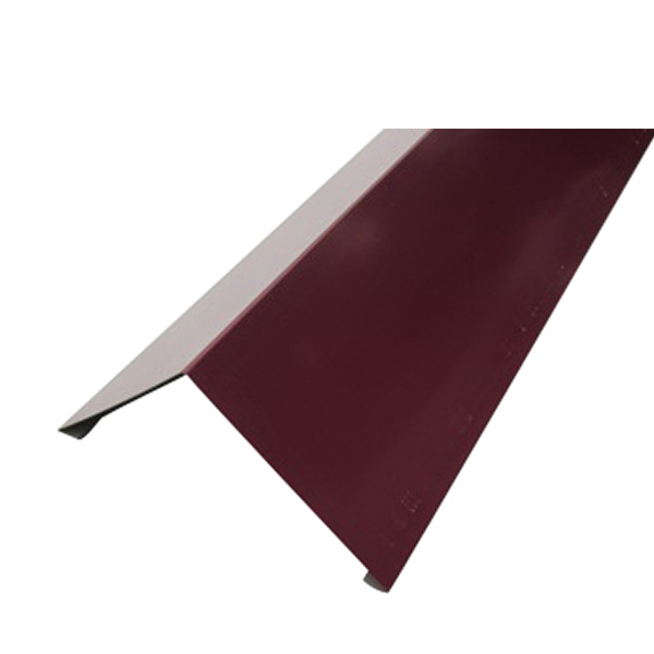 Конек гладкий малый 140х140 2,0м RAL3005