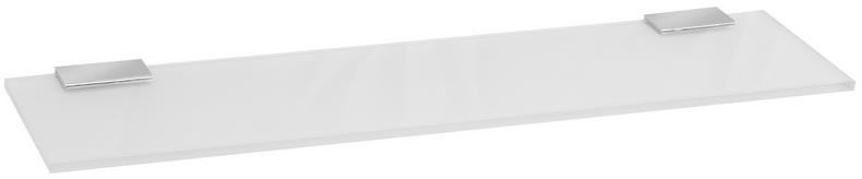 Полка стекло 8мм 750х120 мат Sansa*