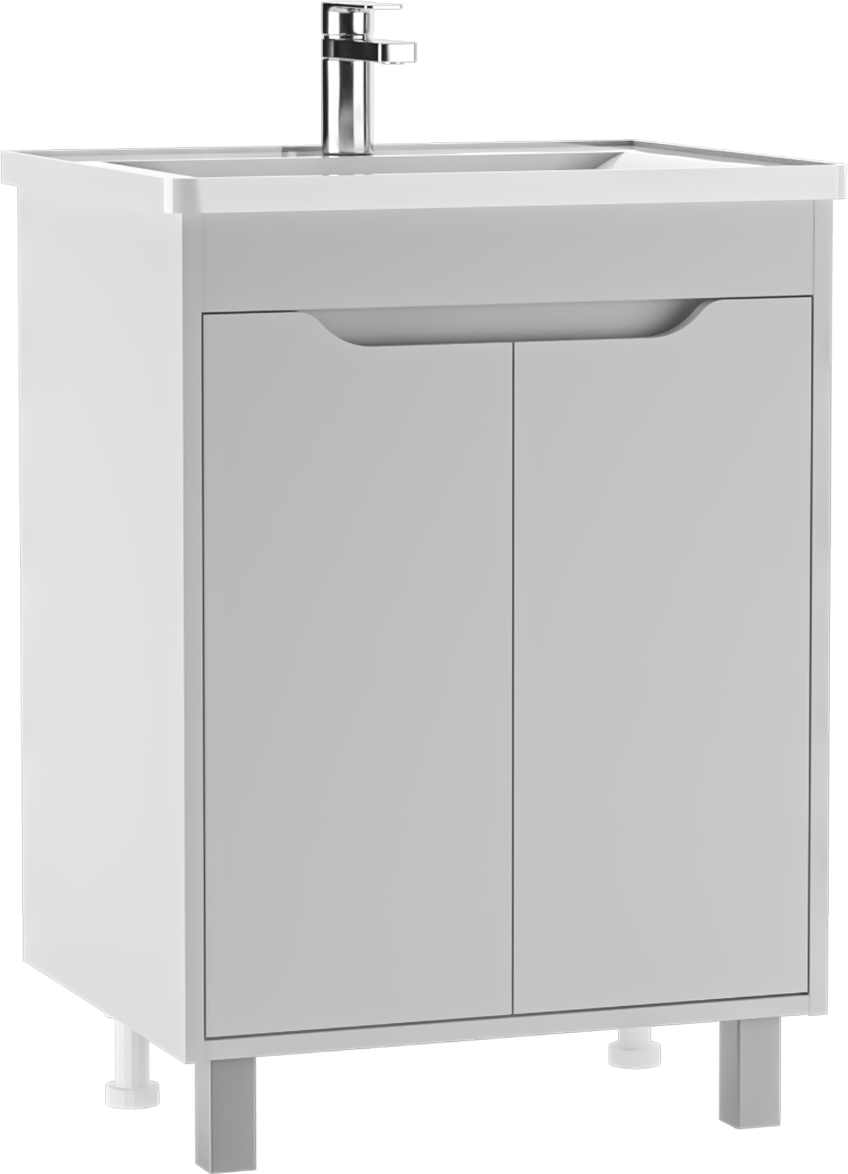 Тумба под умывальник "РИВО 60" (Rivo) Лайт без ящика АЙСБЕРГ