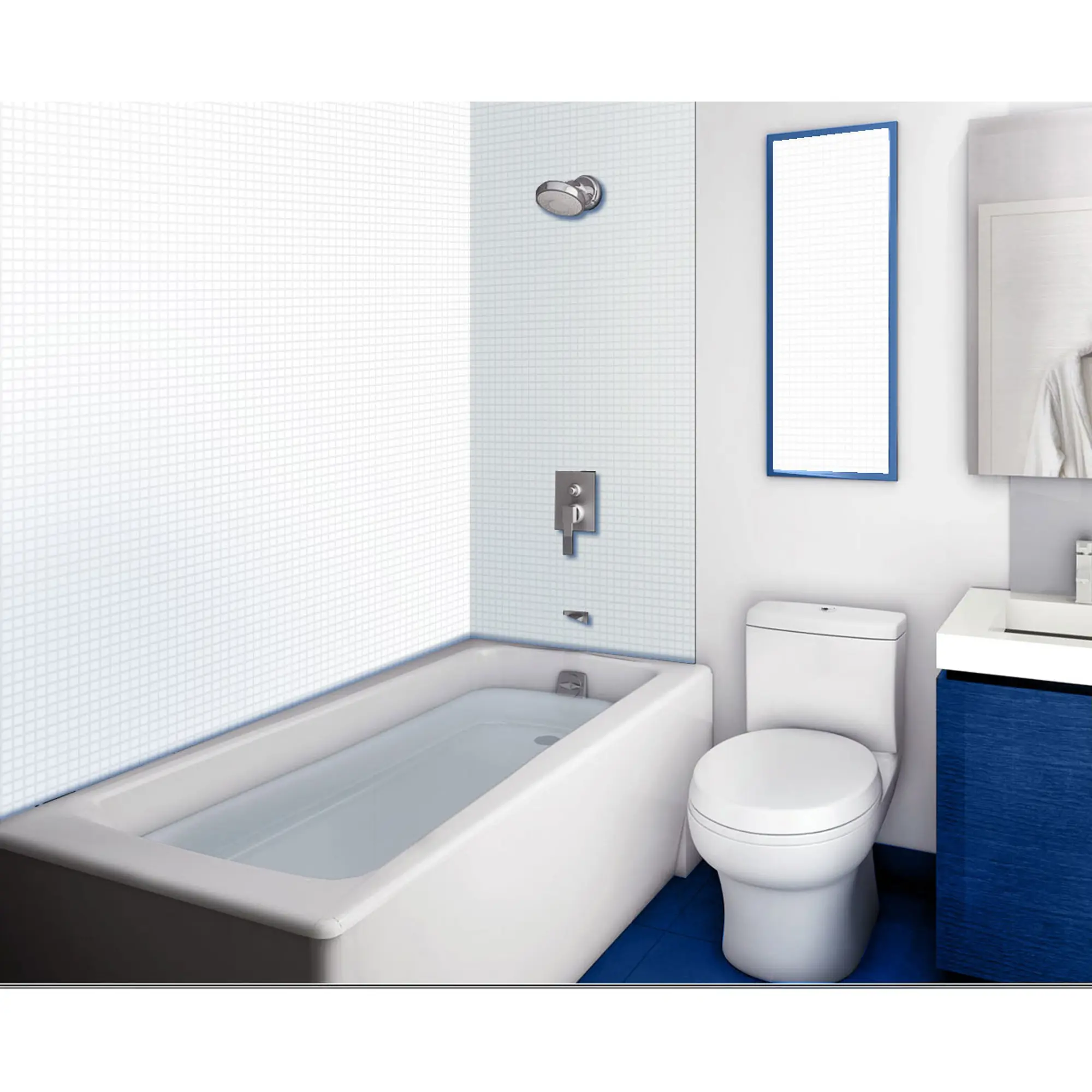 Панели в ванной отзывы. Панель ПВХ листовая 0.3 мм 960х485 мм мозаика белая 0.47 м². ПВХ для ванной комнаты. Панели для ванной. Ванная пластиковыми панелями.
