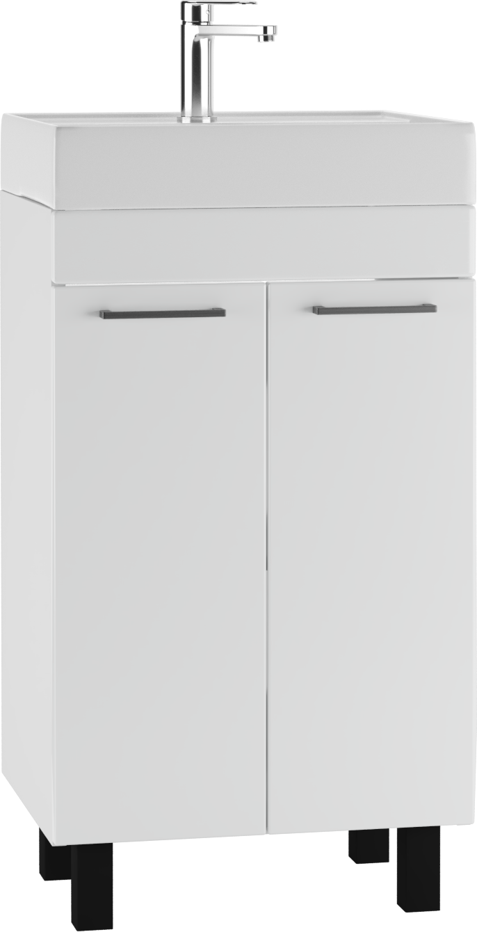 Тумба под умывальник "Енисей 50" Контраст без ящика  АЙСБЕРГ