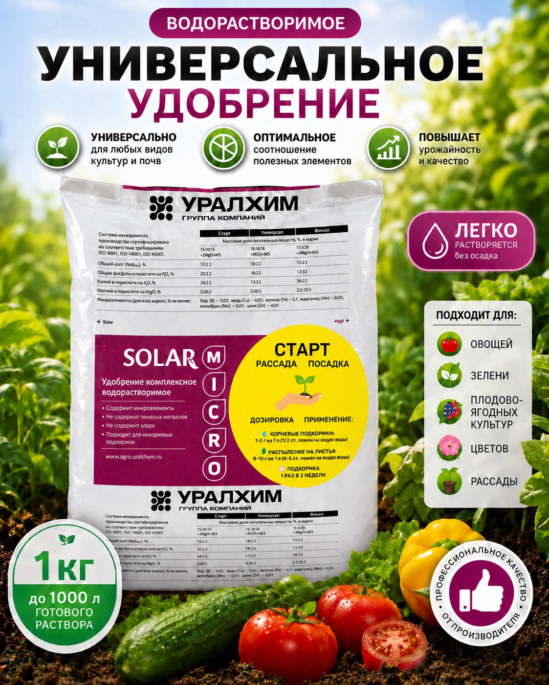 Старт 1 кг гл