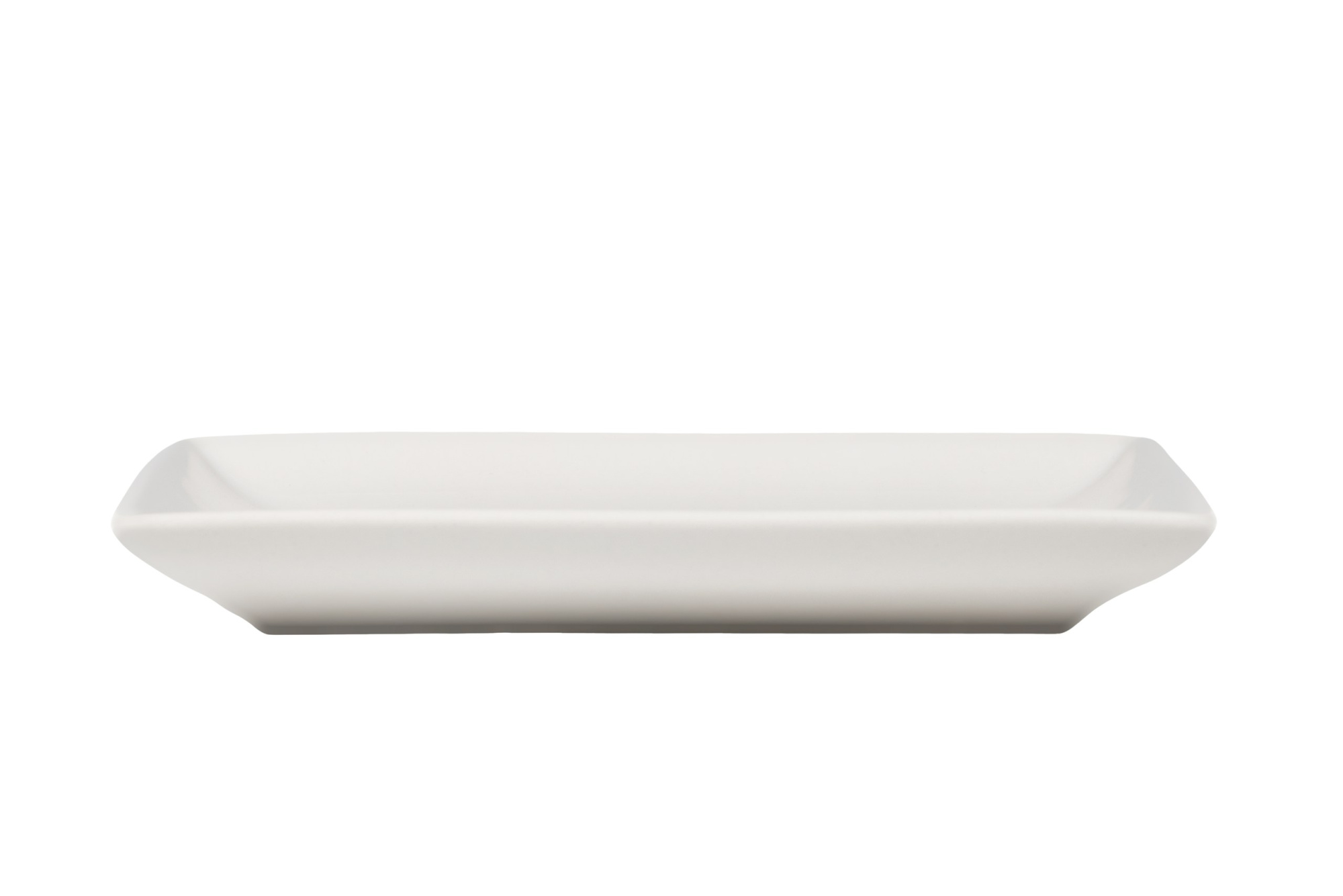 Блюдо прямоугольное 18 см Премиум Белый глянец 2