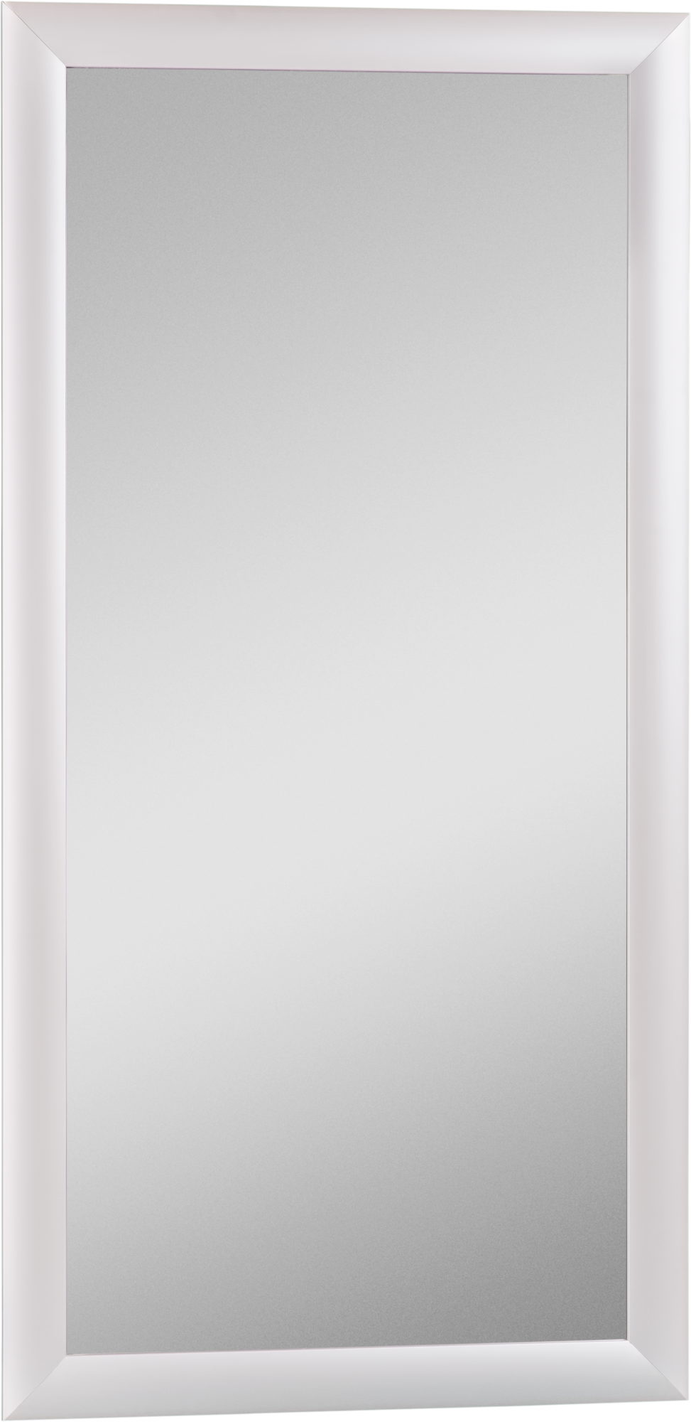 Зеркало МДФ профиль 740х600 Алюминий Sansa