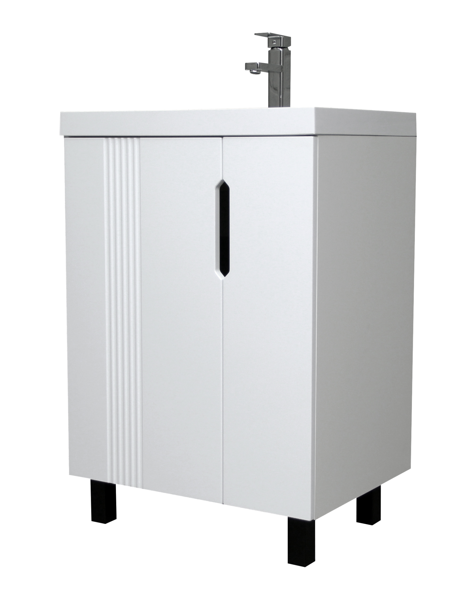 Тумба под умывальник "ЮНИТ 60" (Unit) Марта без ящика АЙСБЕРГ