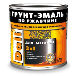 Грунт-эмаль по ржавч.водная синь 2л.
