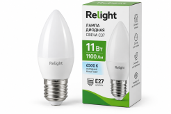 Светодиодная лампа Relight C37 и упаковка (1)
